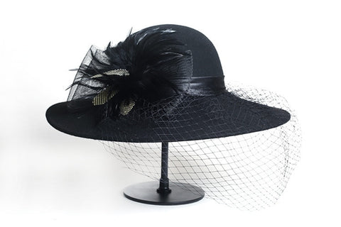 Elegant Veil Hat