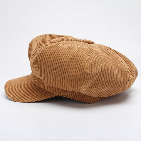 Women Corduroy Hat