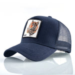 Tiger Embroidery Unisex Cap