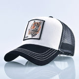 Tiger Embroidery Unisex Cap