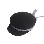 Women Vintage Black Hat